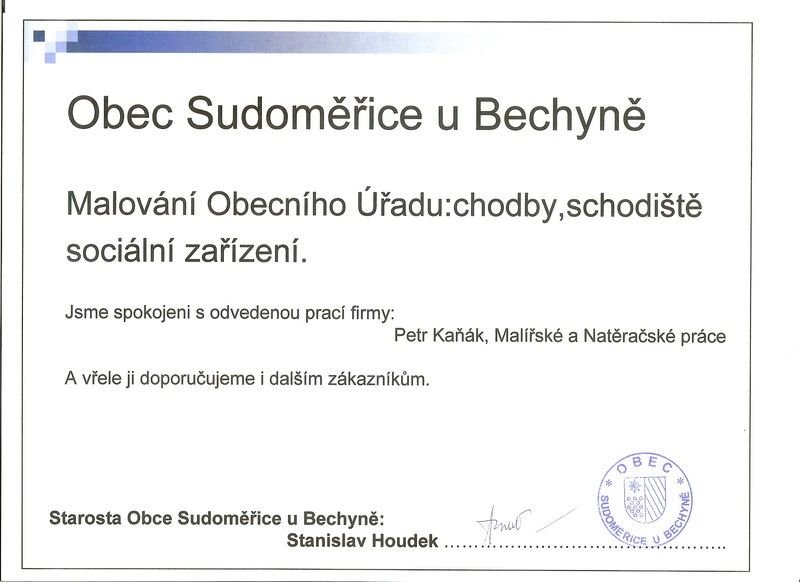 Dopis spokojeného zákazníka